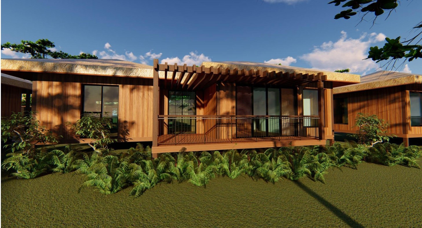 Landscape and building design concept